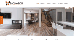 Desktop Screenshot of monarchfloors.ca