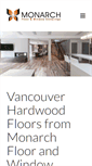 Mobile Screenshot of monarchfloors.ca